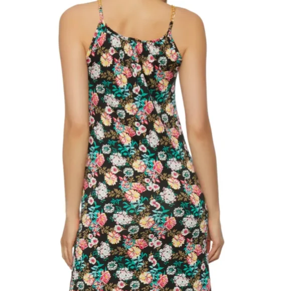 Chain Straps Floral Dress - Picture 3 of 6
